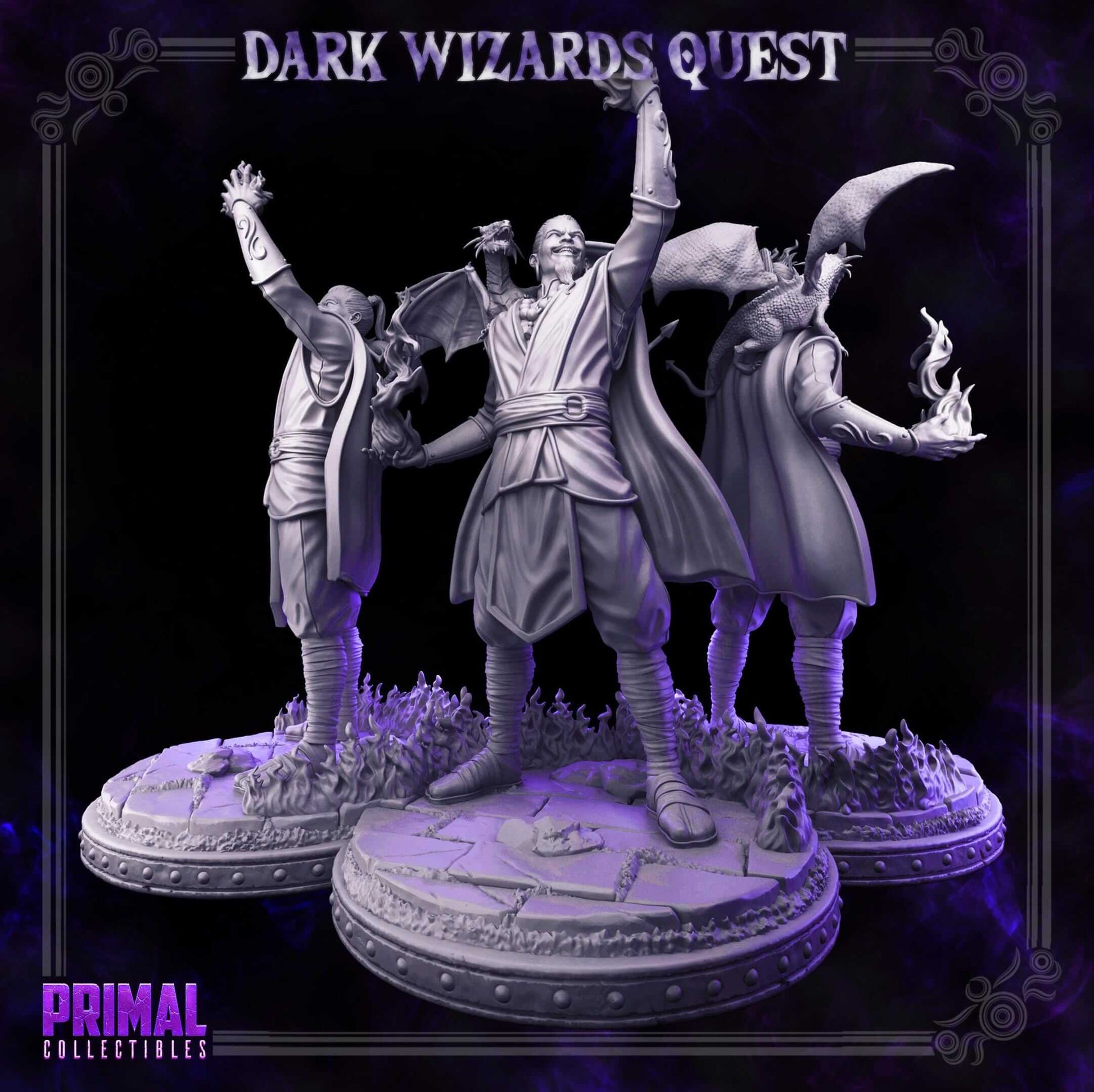 Fire Mage - Drago Zhurong - Dark Wizards - Masters of Dungeon Quest