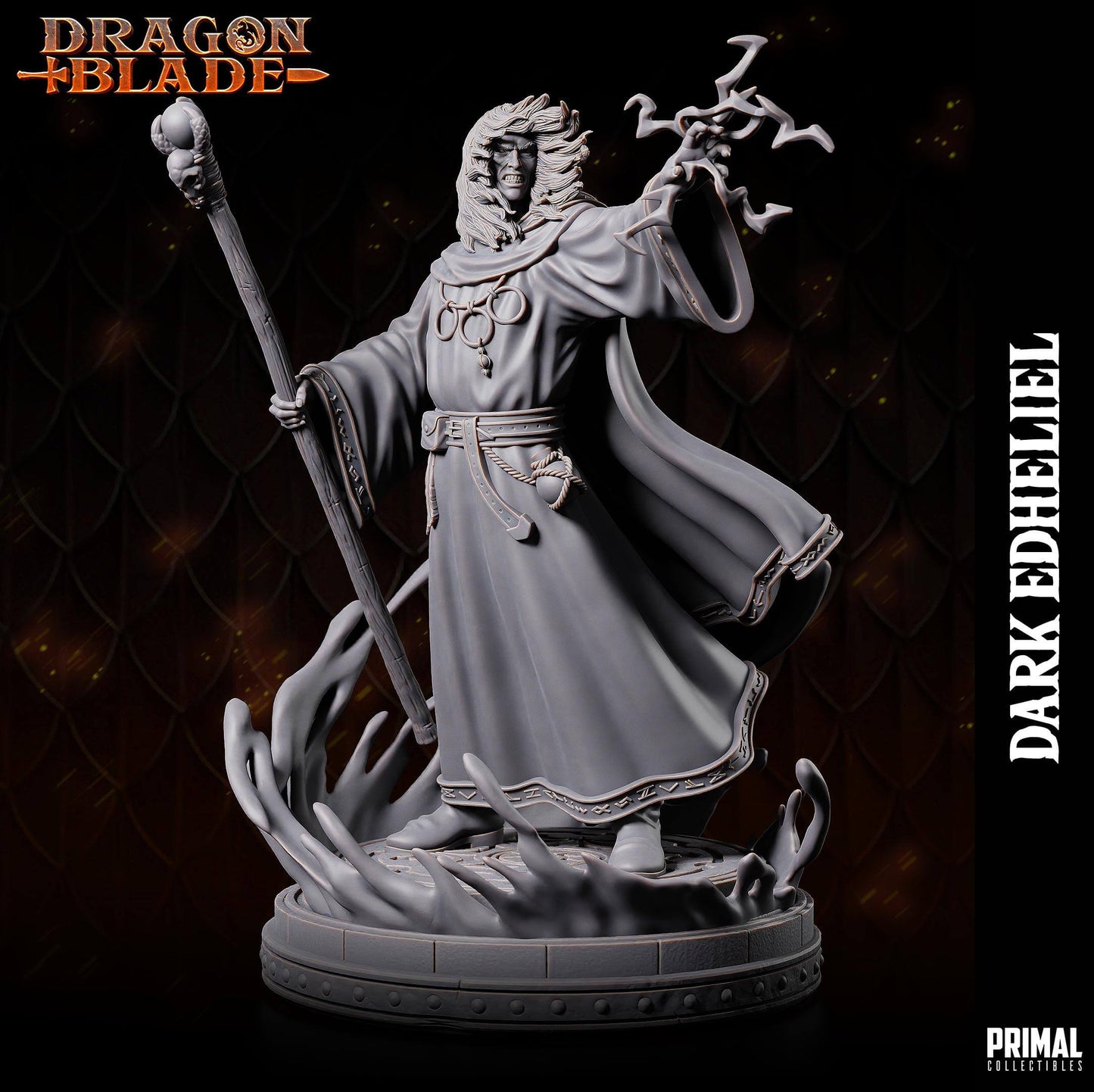 Wizard - Dark Edheliel - Dragonblade - Masters of Dungeon Quest