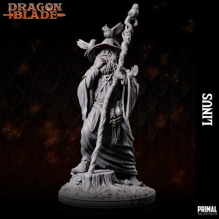 Linus the Marvelous Wizard- Dragonblade - Masters of Dungeon Quest