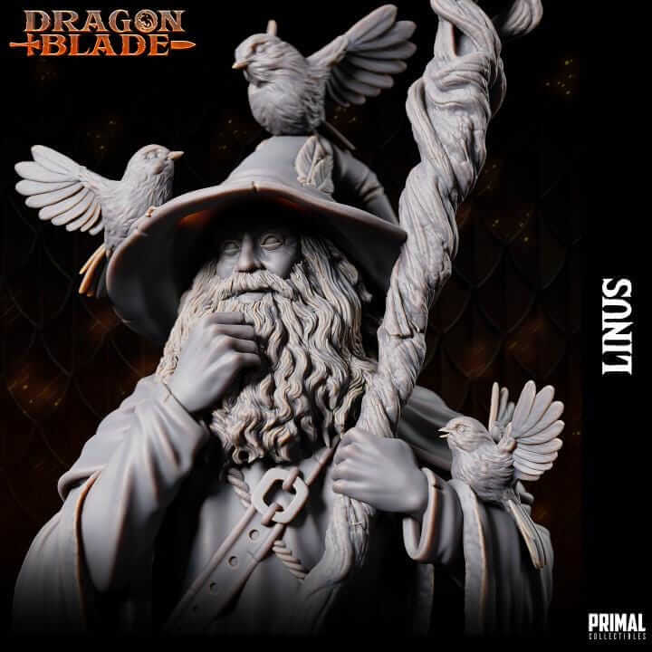 Linus the Marvelous Wizard- Dragonblade - Masters of Dungeon Quest