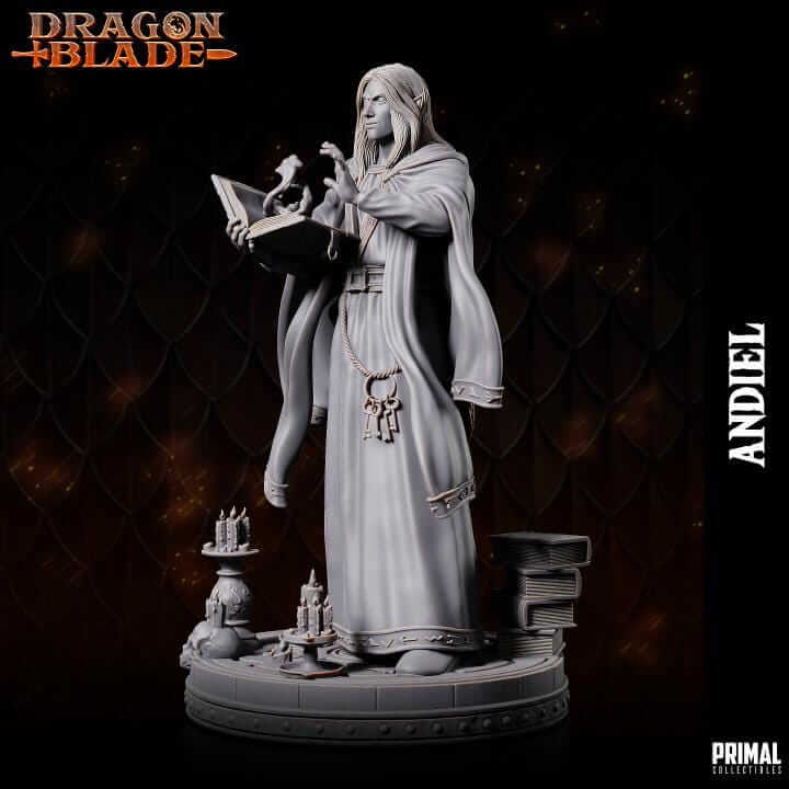 Andiel Dark Elf Wizard - Dragonblade - Masters of Dungeon Quest