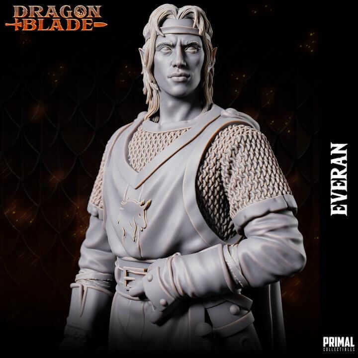 Everan Elf Warrior/Wizard Dragonblade - Masters of Dungeon Quest