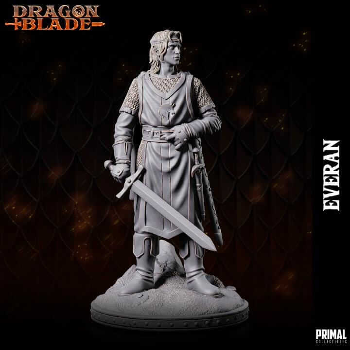 Everan Elf Warrior/Wizard Dragonblade - Masters of Dungeon Quest