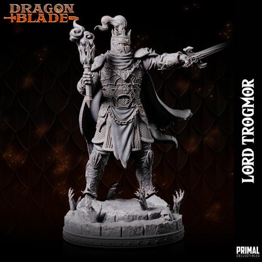 Boss Lord Trogmor Death Knight- Dragonblade - Masters of Dungeon Quest