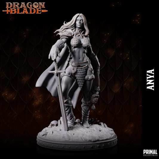 Anya Warrior Dragonblade - Masters of Dungeon Quest