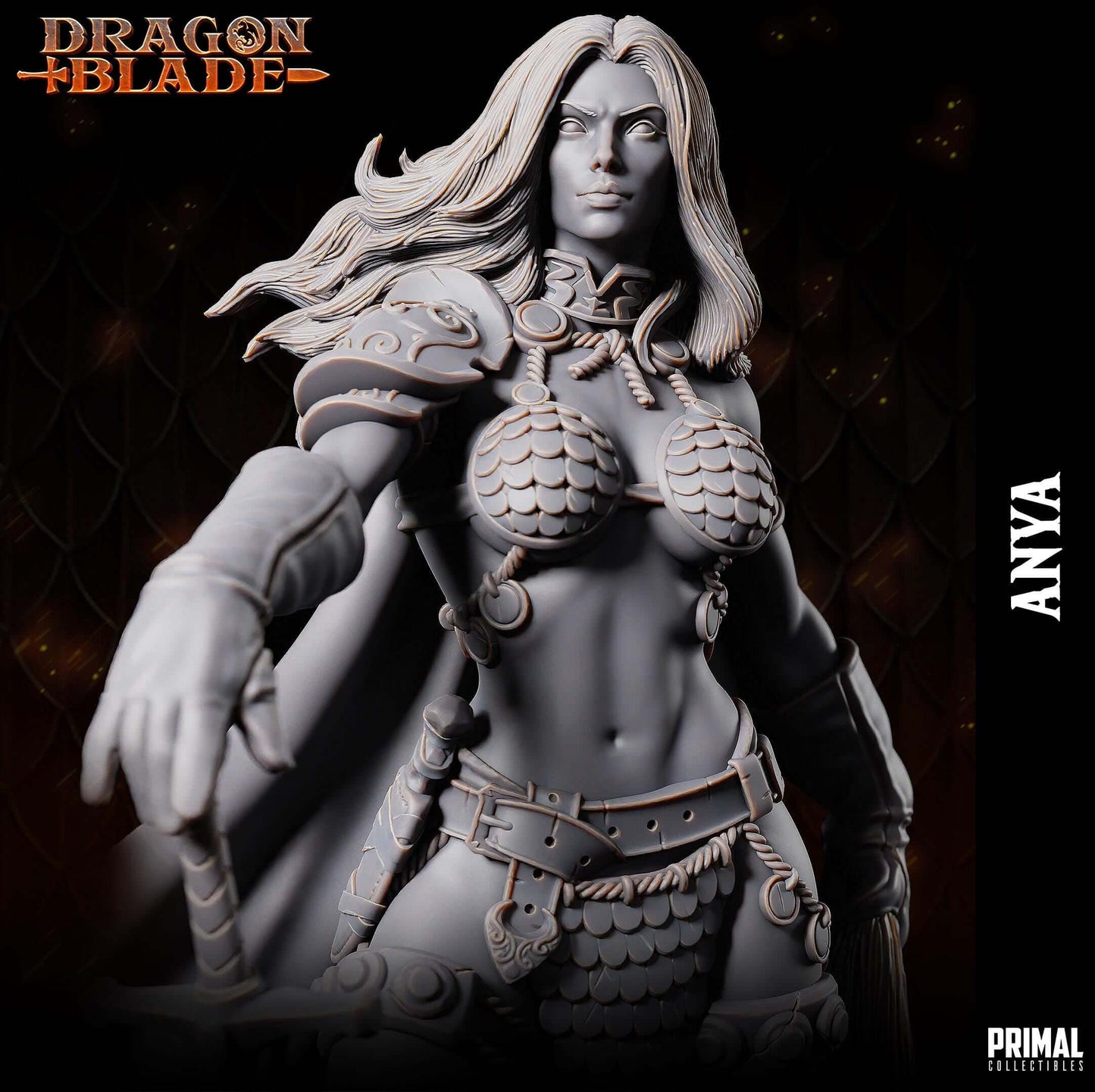 Anya Warrior Dragonblade - Masters of Dungeon Quest