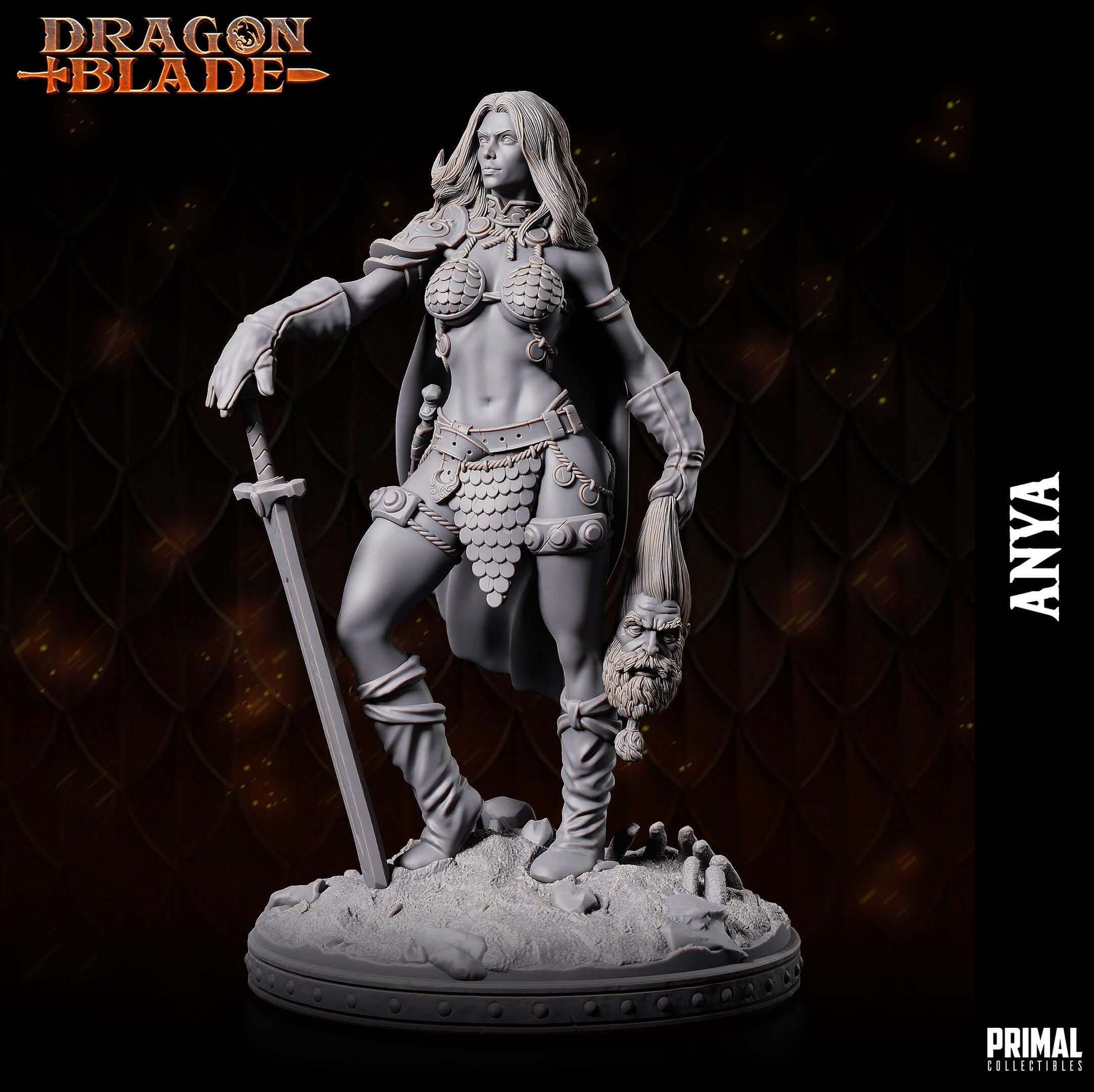 Anya Warrior Dragonblade - Masters of Dungeon Quest