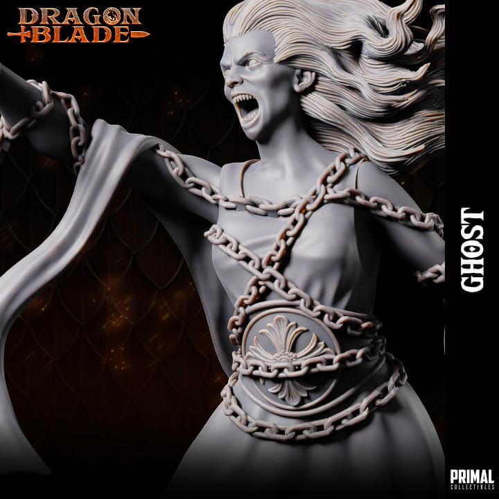 Ghost "B" Dragonblade - Masters of Dungeon Quest