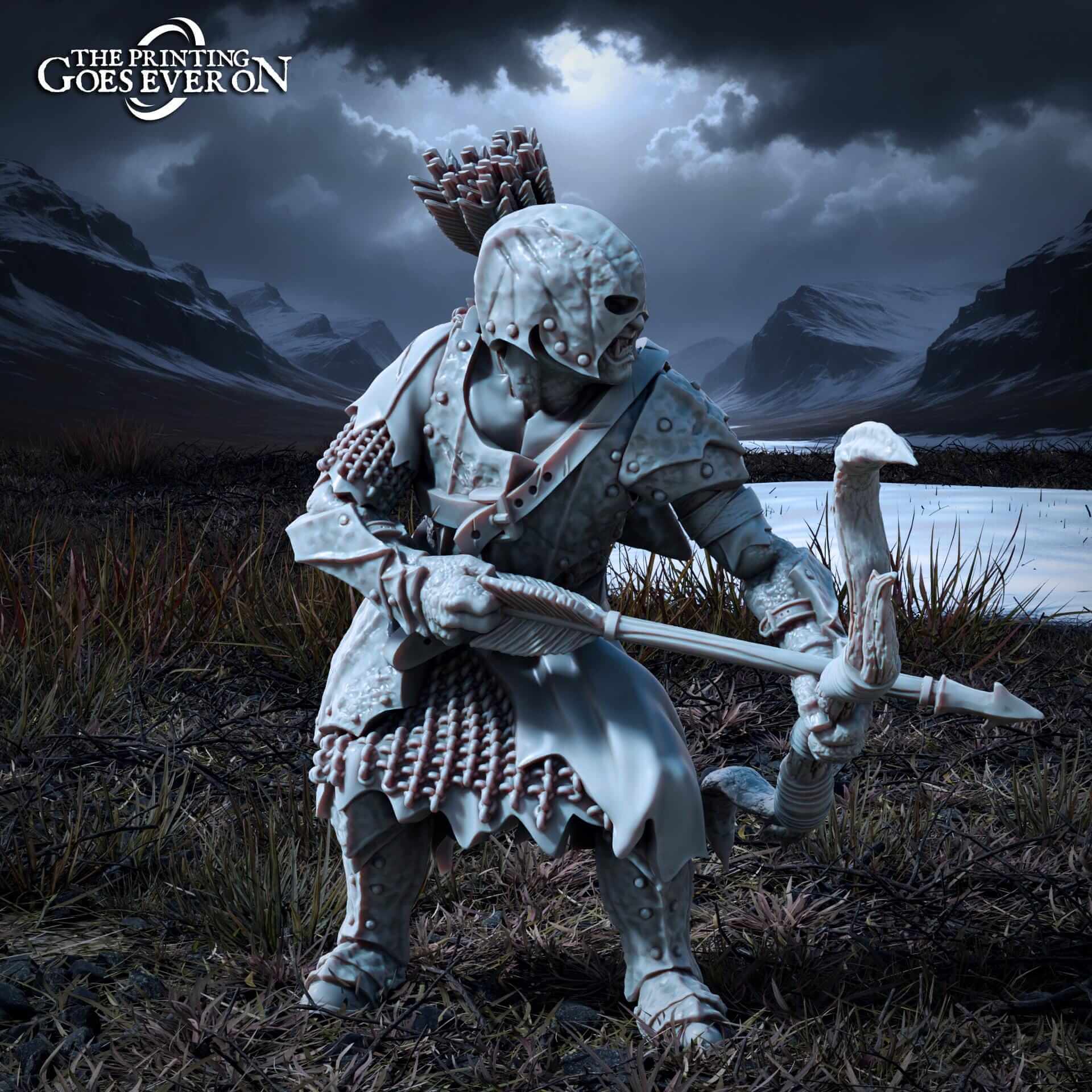 Ironmoor Orc Archer Tales of the Northern Kingdom - Printing Goes Ever On
