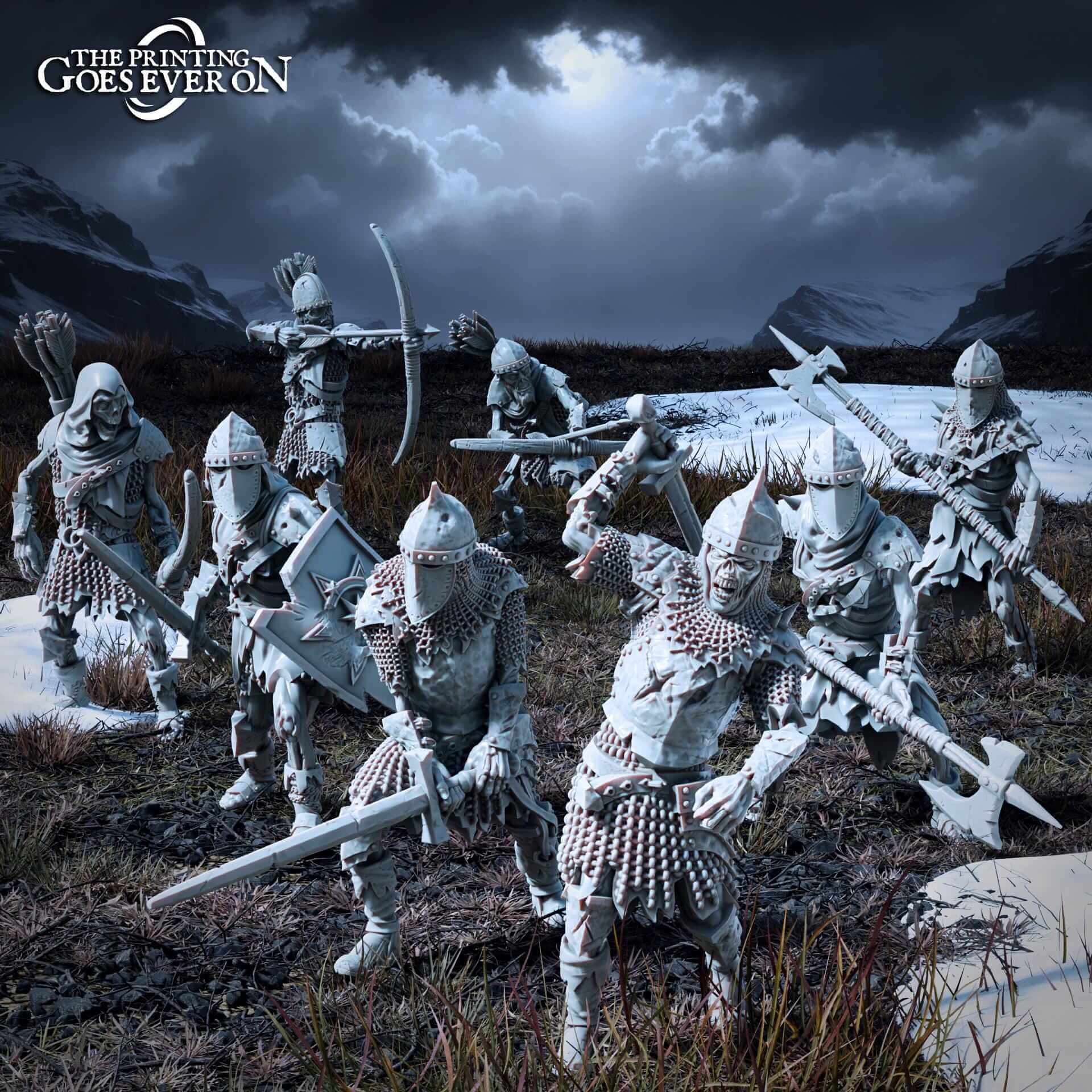 Wights Shaman Tales of the Northern Kingdom - Printing Goes Ever On