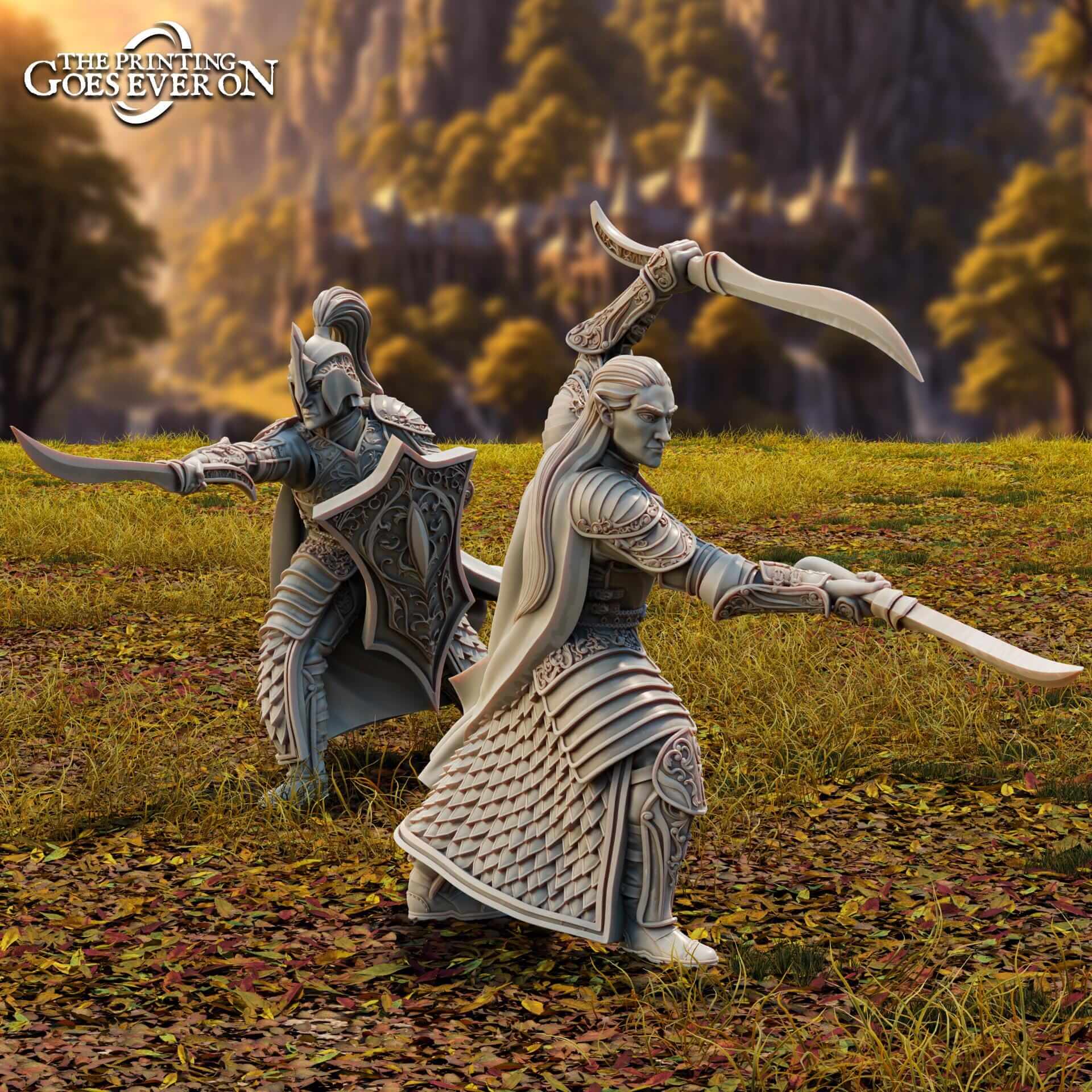 Brightwood Heroes- Tales of the Elven Kingdom - Printing Goes Ever On