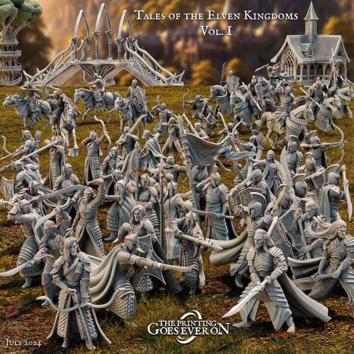 Brightwood Heroes- Tales of the Elven Kingdom - Printing Goes Ever On