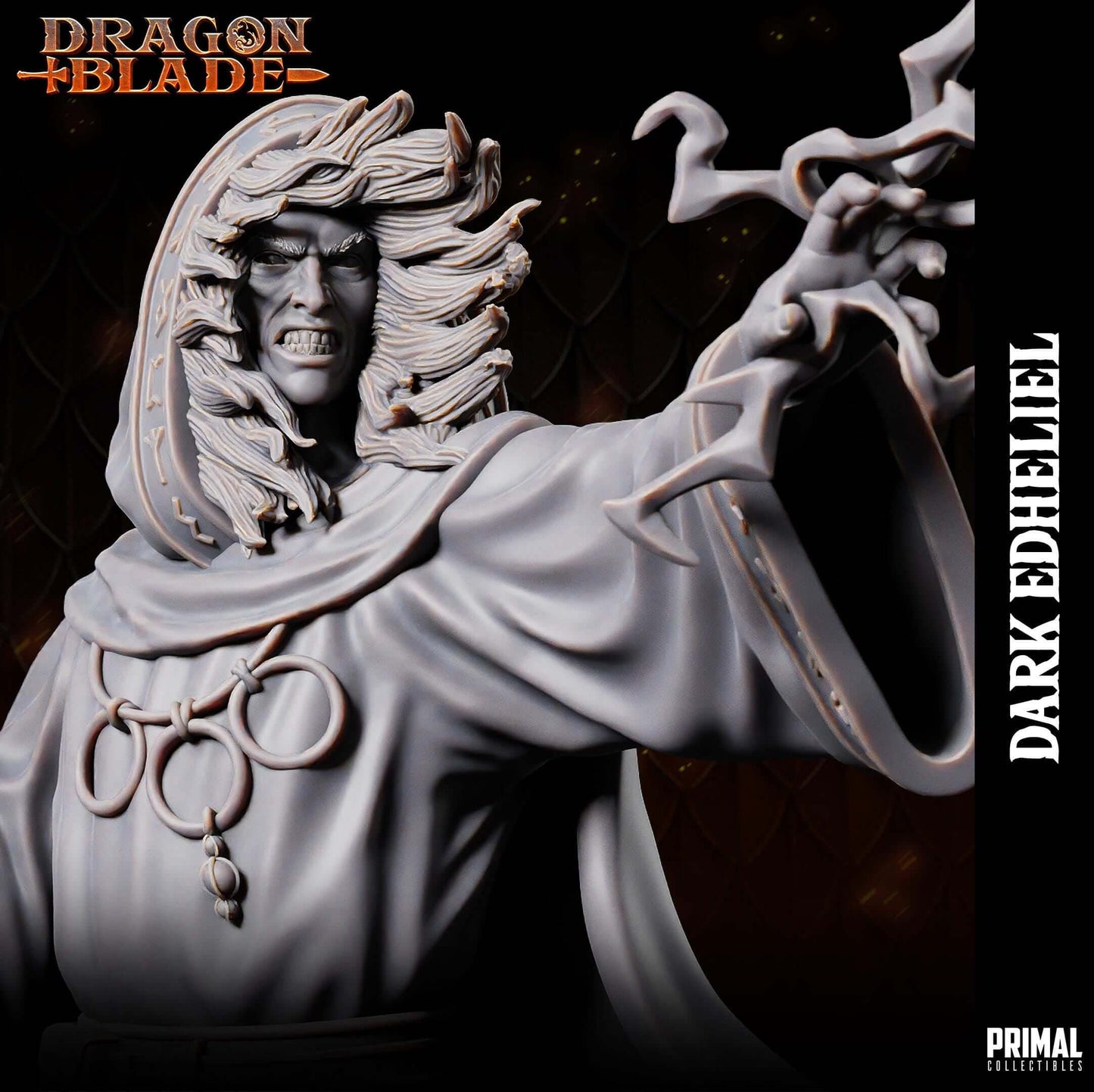 Wizard - Dark Edheliel - Dragonblade - Masters of Dungeon Quest