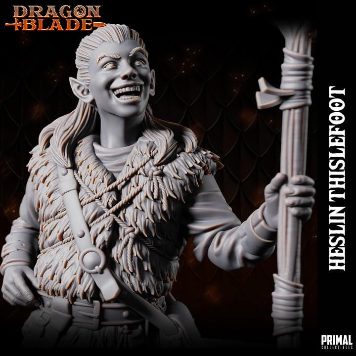 Heslin Thistlefoot - Dragonblade - Masters of Dungeon Quest