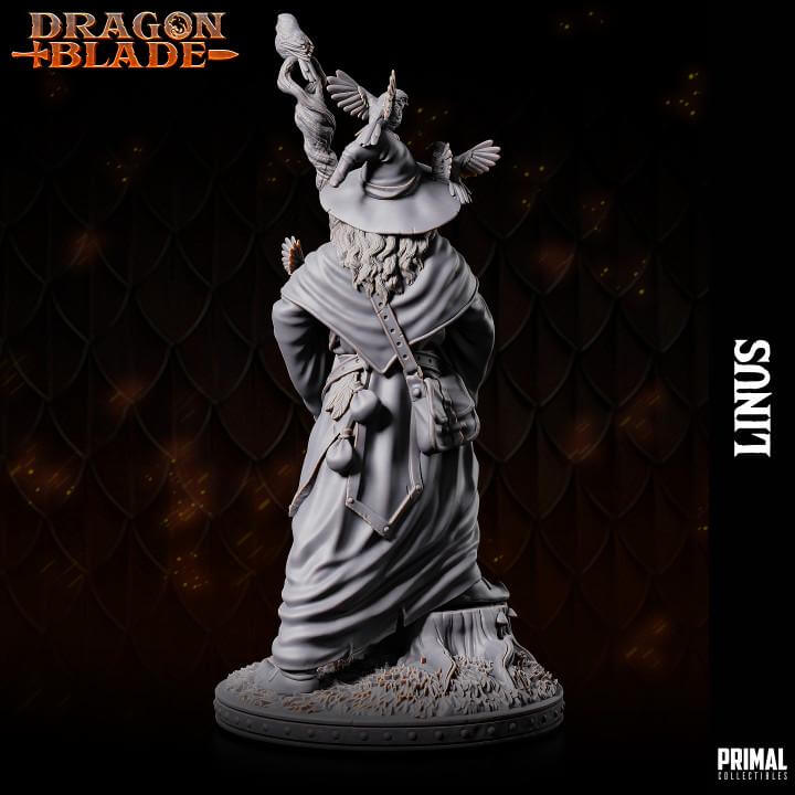 Linus the Marvelous Wizard- Dragonblade - Masters of Dungeon Quest