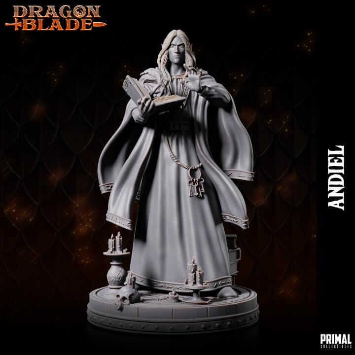 Andiel Dark Elf Wizard - Dragonblade - Masters of Dungeon Quest