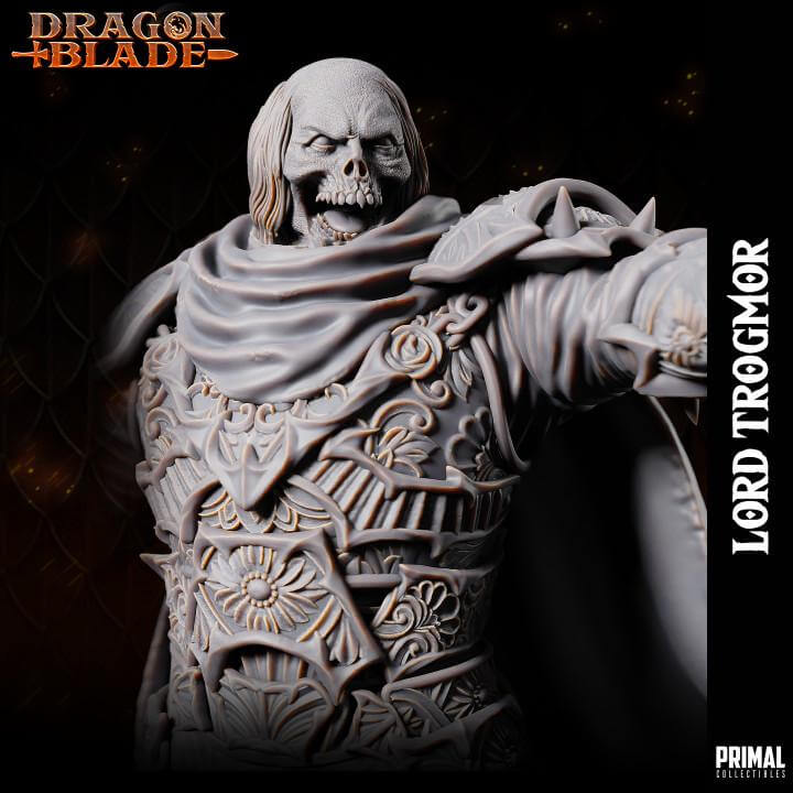 Boss Lord Trogmor Death Knight- Dragonblade - Masters of Dungeon Quest