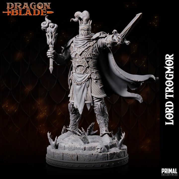Boss Lord Trogmor Death Knight- Dragonblade - Masters of Dungeon Quest