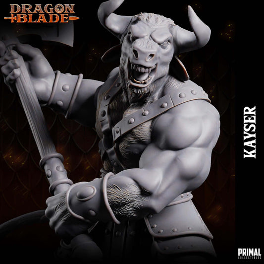 Kayser Minotaur Dragonblade - Masters of Dungeon Quest