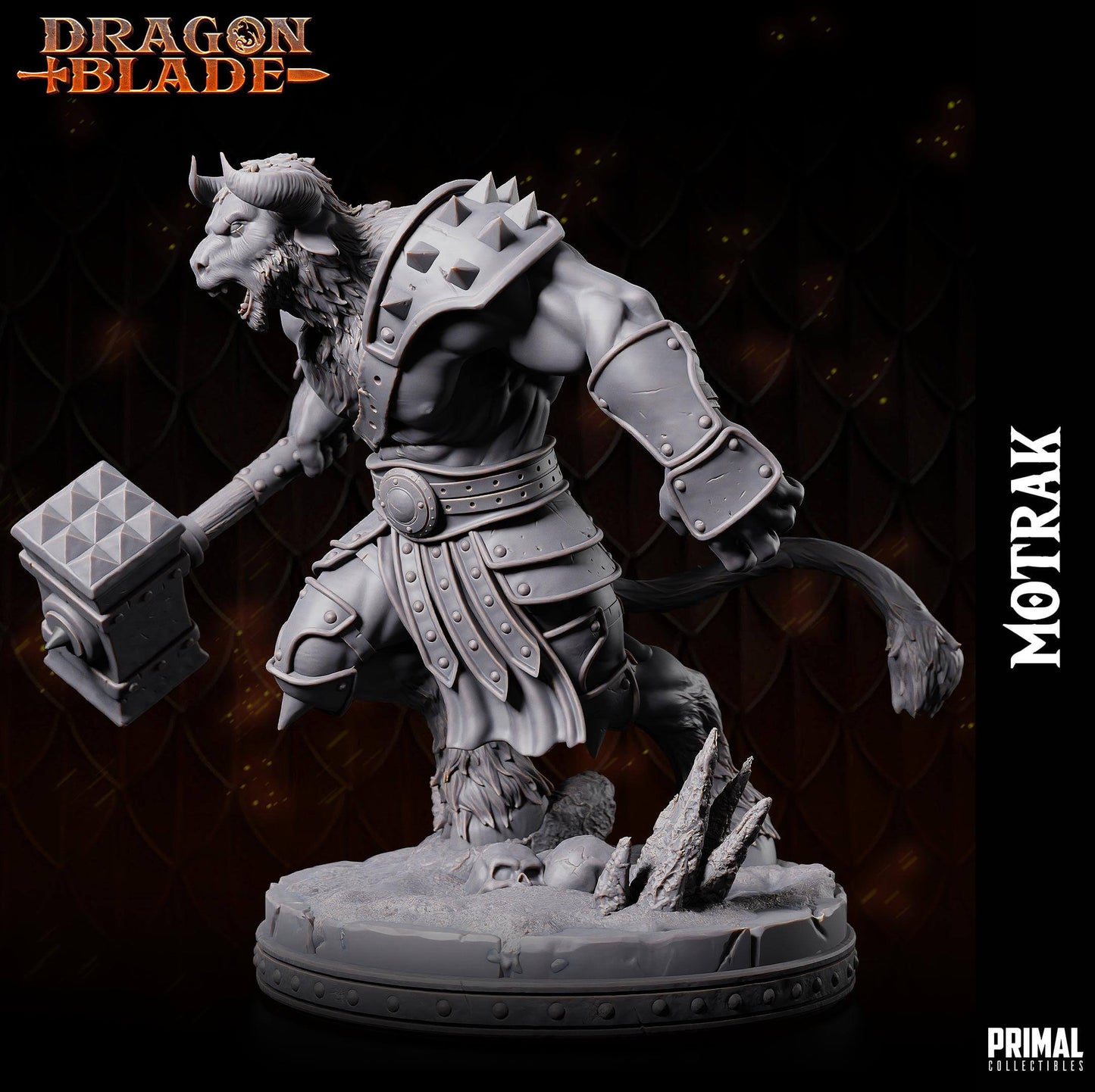 Motrak Minotaur Dragonblade - Masters of Dungeon Quest
