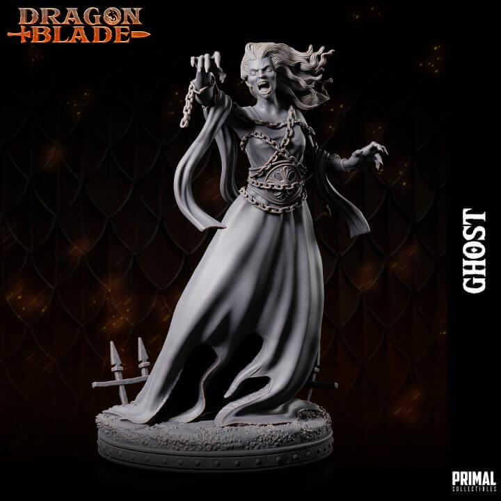 Ghost "B" Dragonblade - Masters of Dungeon Quest