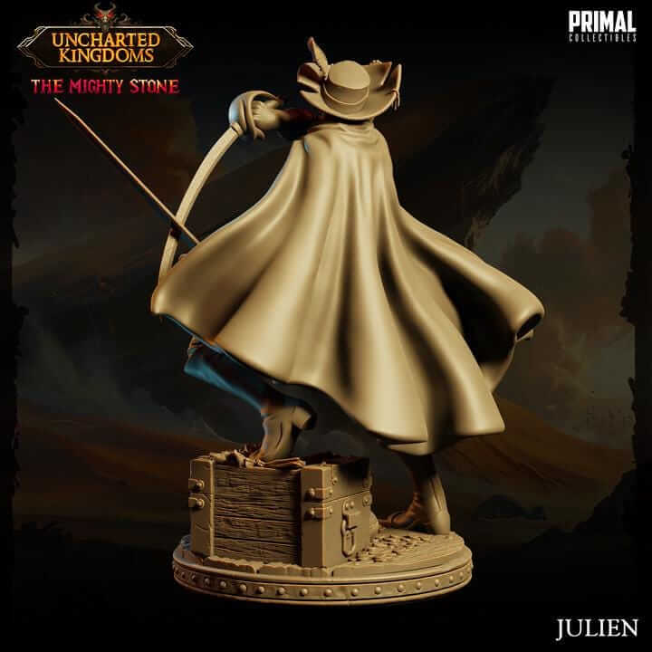 Julien Mercenary - Uncharted Kingdoms 3D Printed Resin RPG/Tabletop/Boardgames Miniature Primal Collectibles