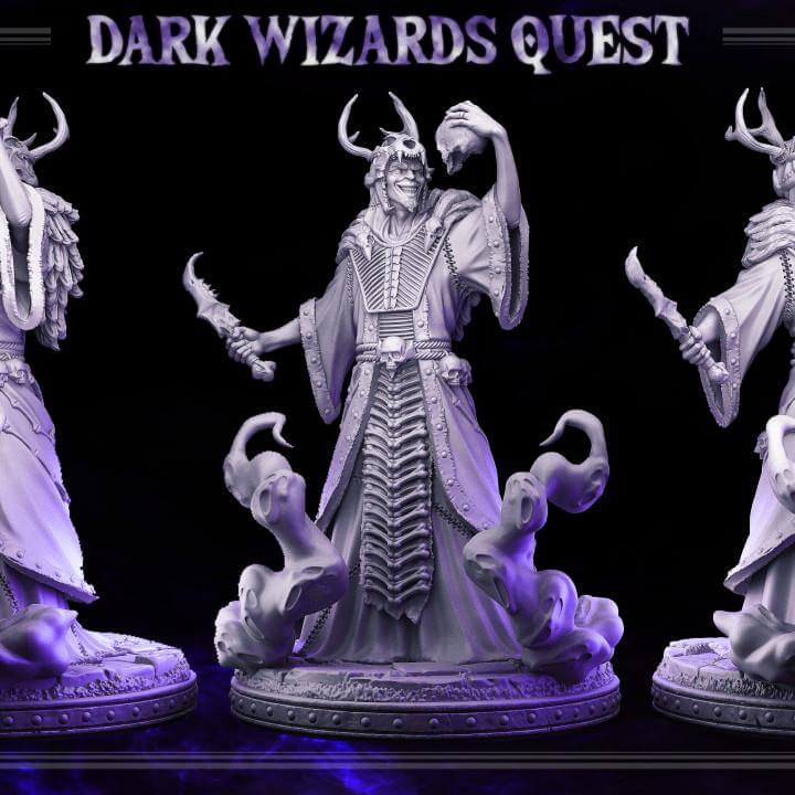 Abaddon Necromancer - Dark Wizards - Masters of Dungeon Quest
