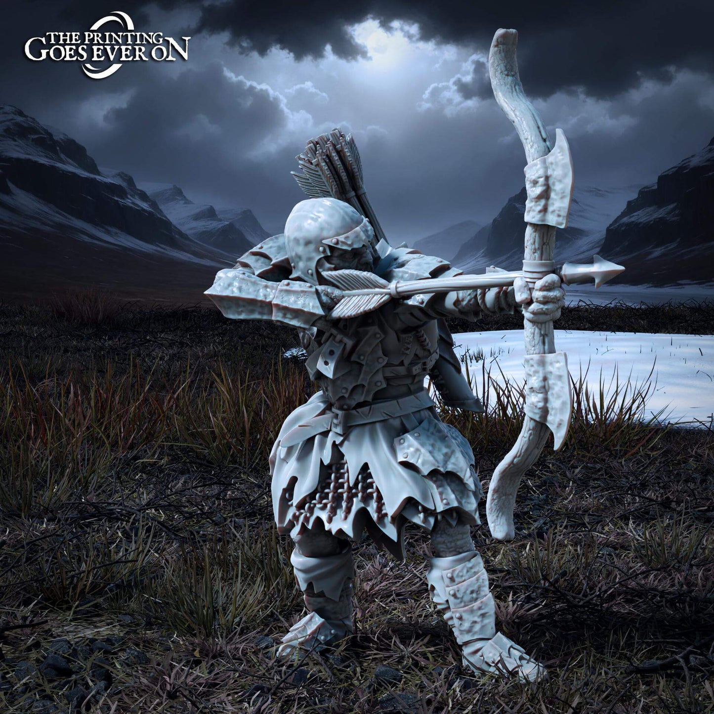Ironmoor Orc Archer Tales of the Northern Kingdom - Printing Goes Ever On