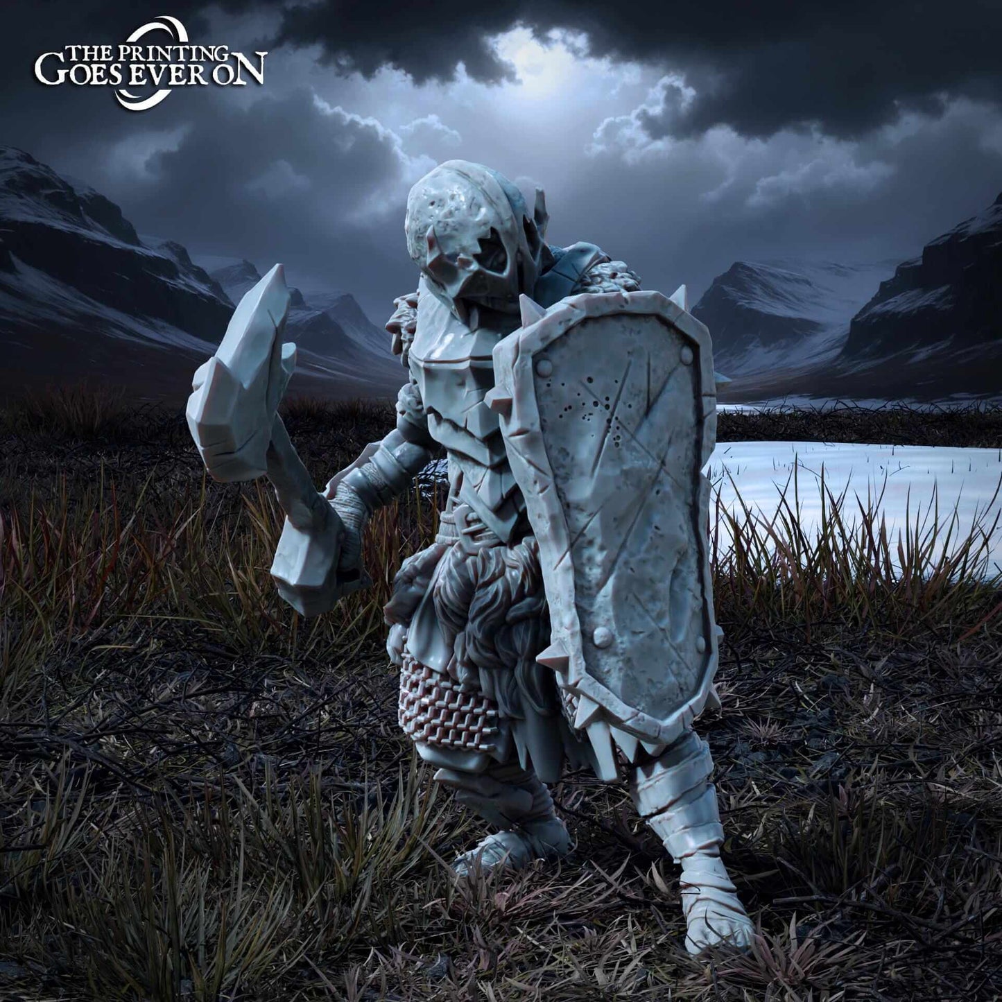 Ironmoor Orc Fighter Tales of the Northern Kingdom - Printing Goes Ever On