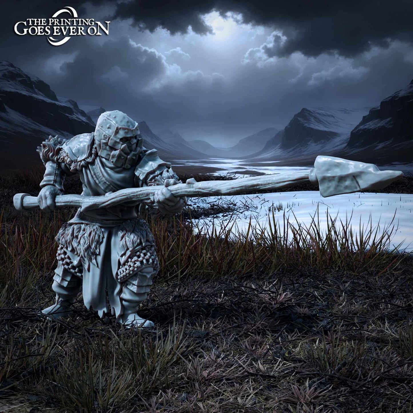 Ironmoor Orc Fighter Tales of the Northern Kingdom - Printing Goes Ever On