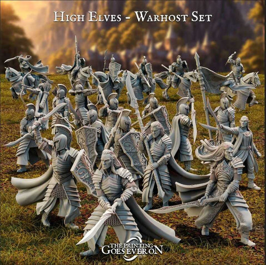 High Elf Warhost - Tales of the Elven Kingdom - The Printing Goes Ever On
