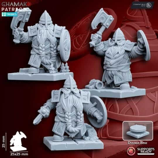Dwarf Steel Breakers - Miniatures by Ghamak