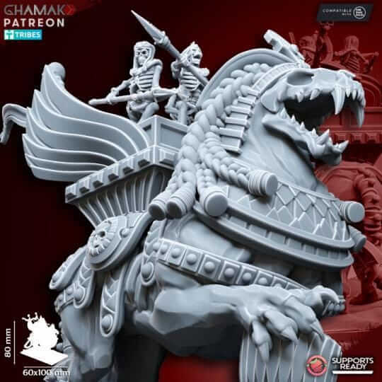 War Sphinx Kings of the lost Tomb - Miniatures by Ghamak