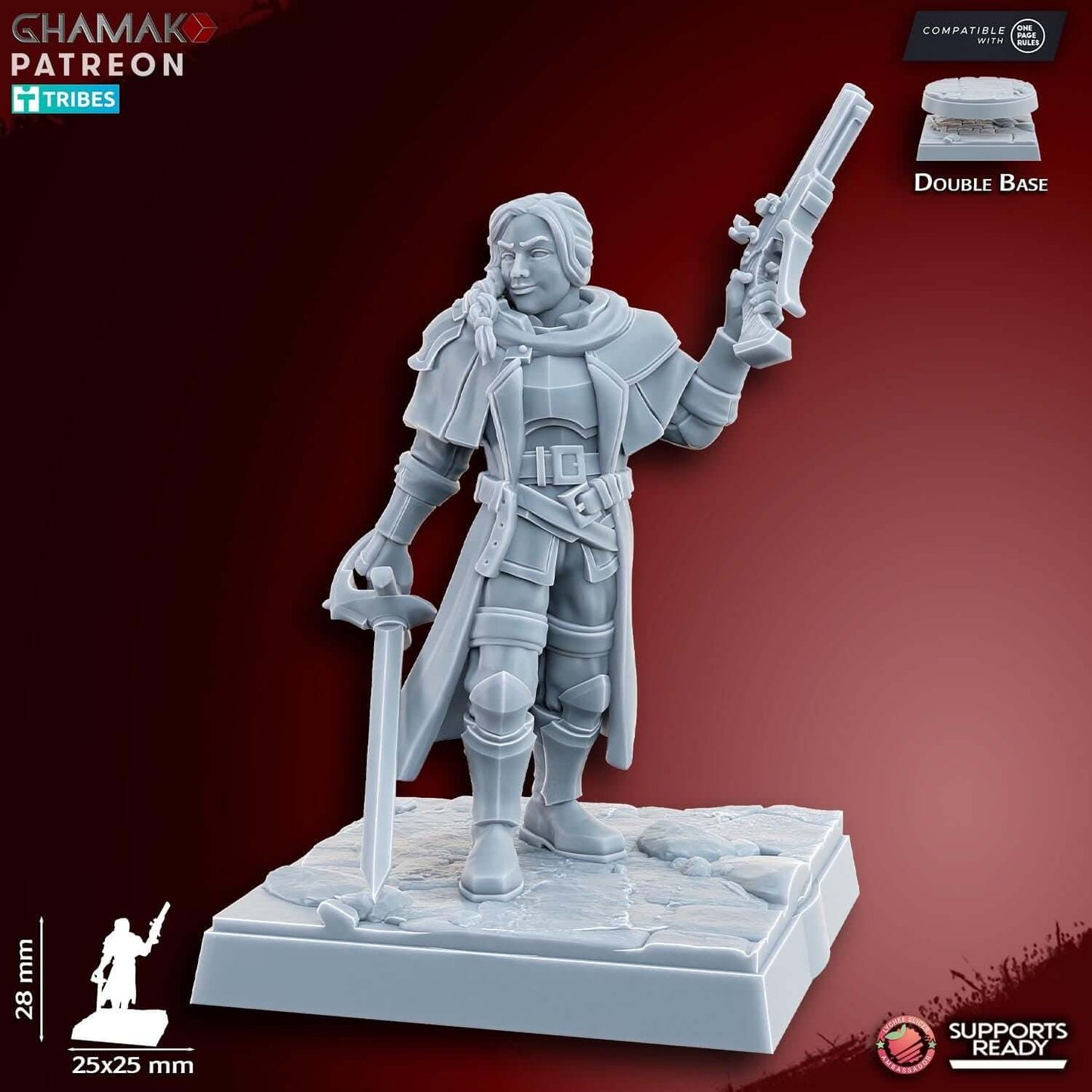 Empire heroes and Witch Hunters - Miniatures by Ghamak