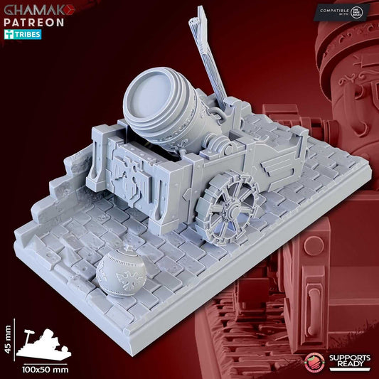Empire Mortar - Miniatures by Ghamak