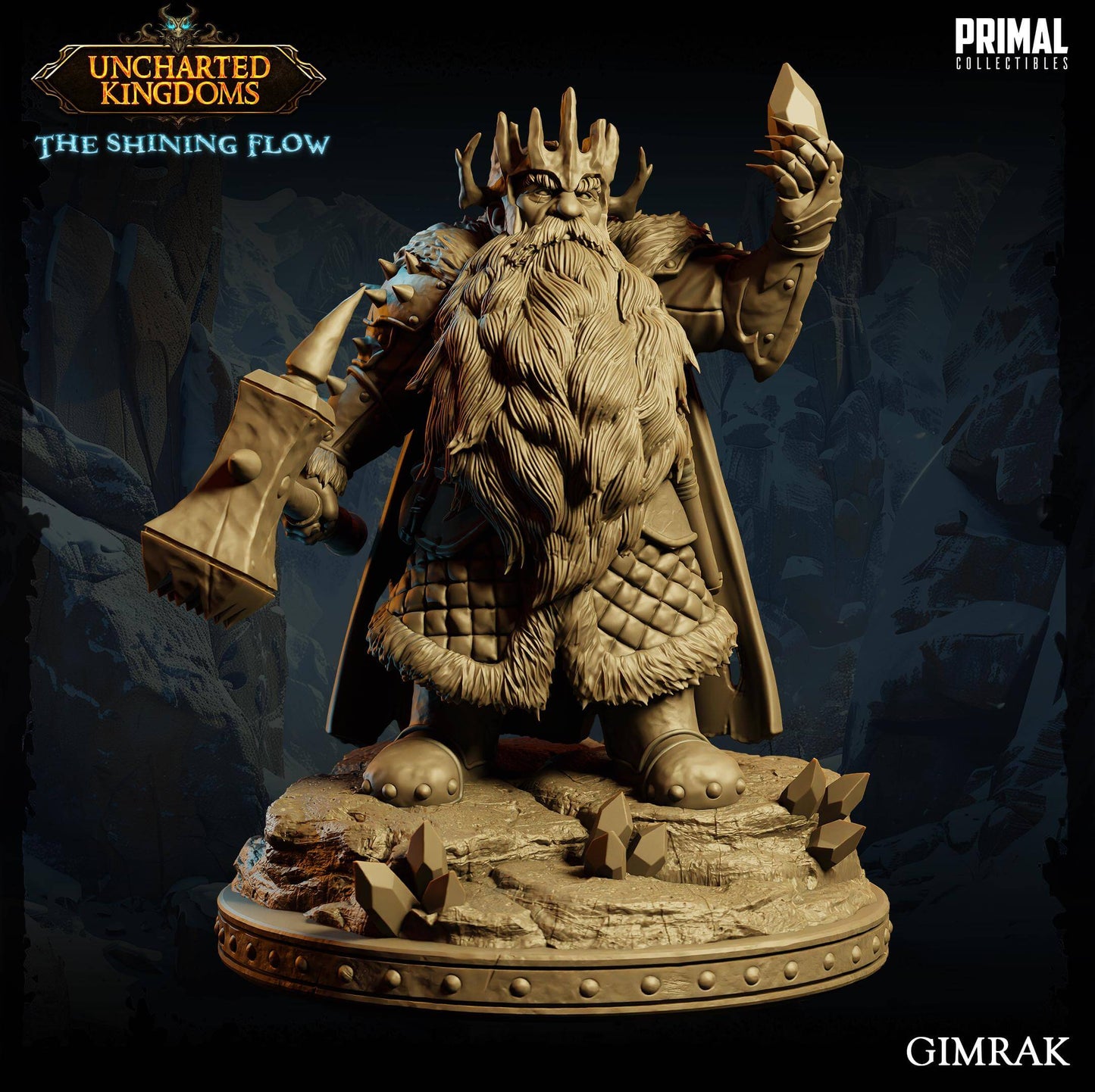 Gimrak Dwarf King - Uncharted Kingdoms
