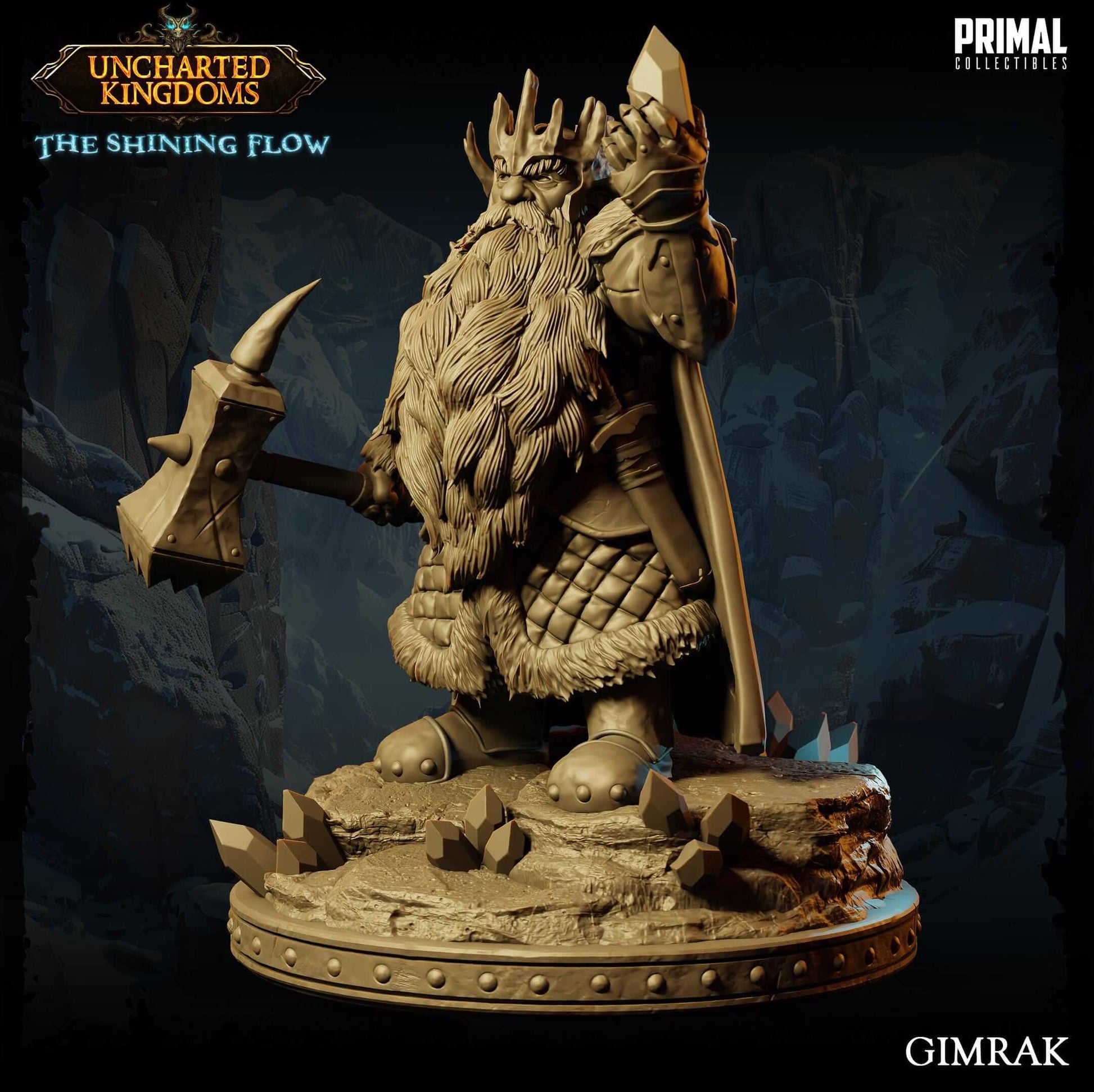 Gimrak Dwarf King - Uncharted Kingdoms
