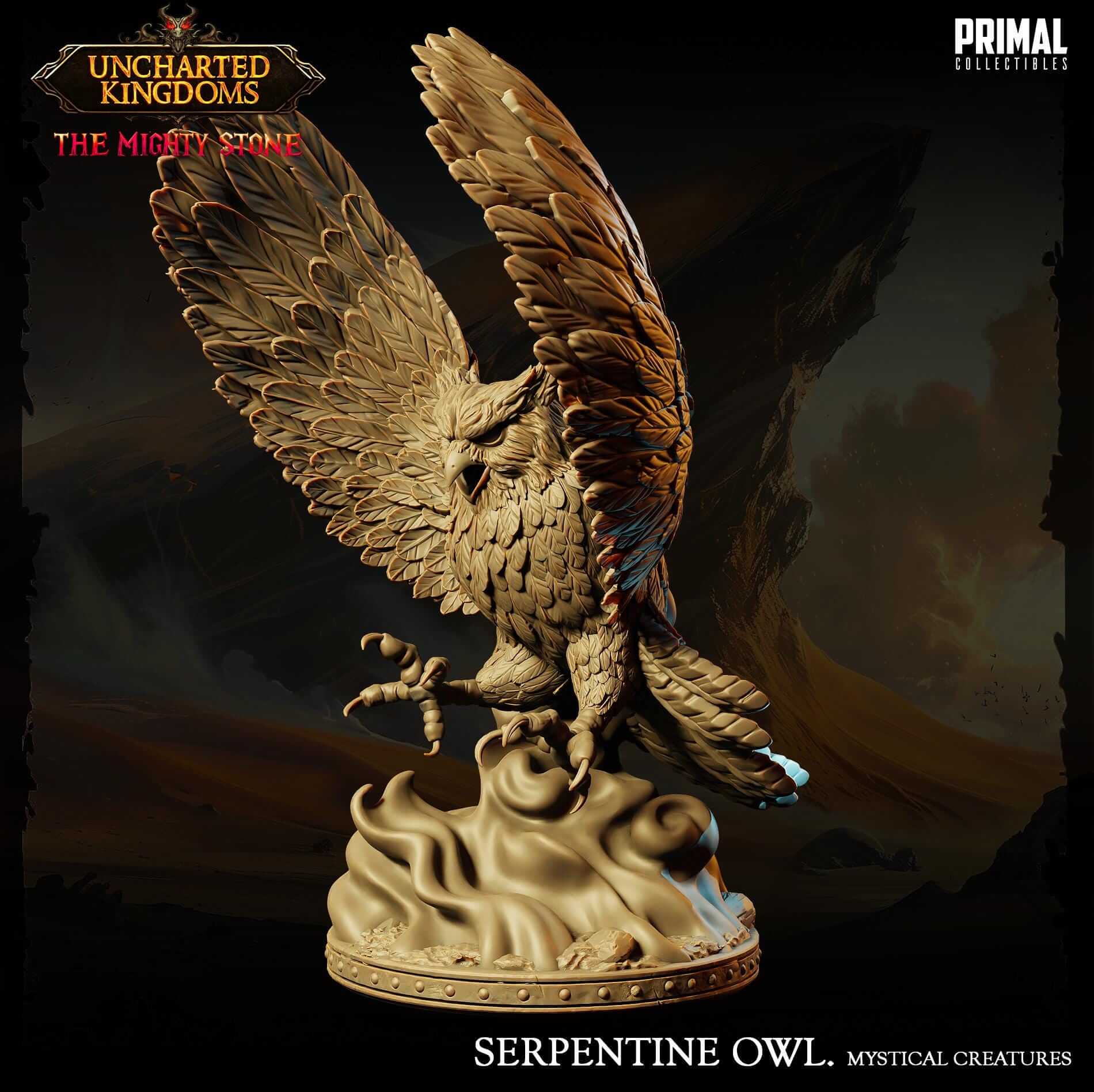 Mystical Animals - Serpentine Owl Uncharted Kingdoms