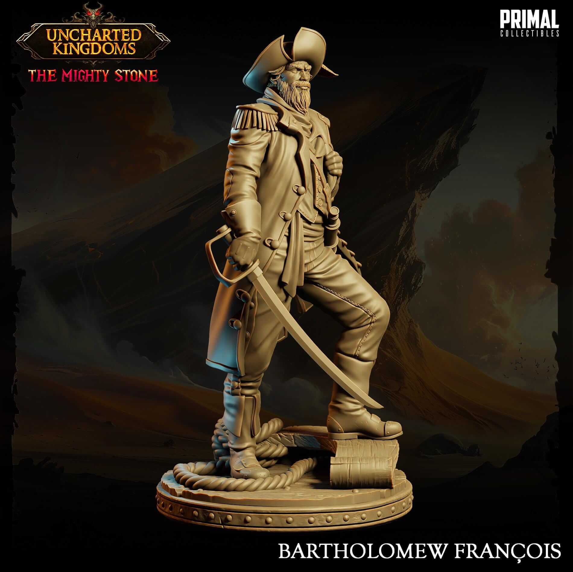 Captain Bartholomew Francois Uncharted Kingdoms