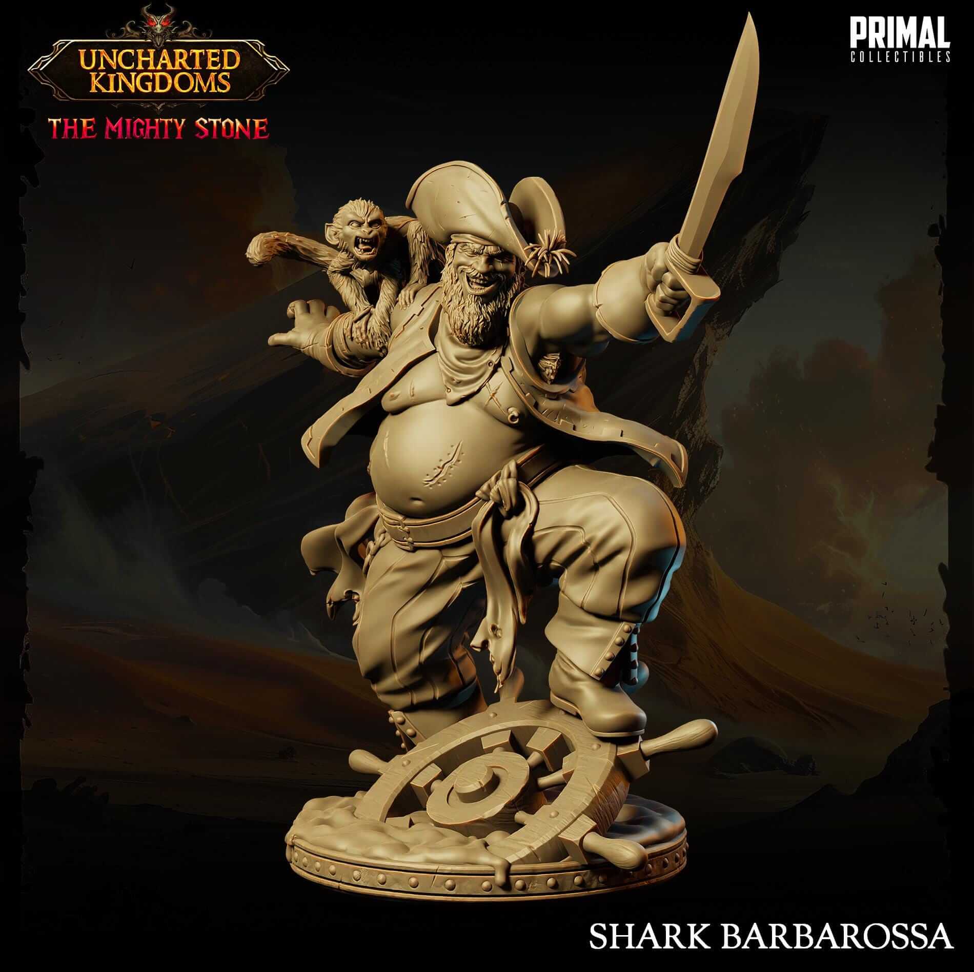 Captain Shark Barbarossa Uncharted Kingdoms