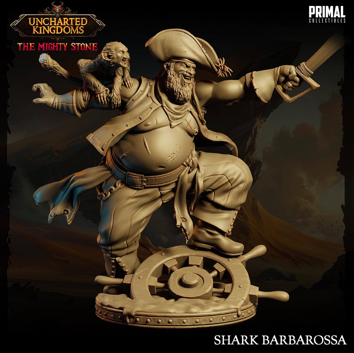 Captain Shark Barbarossa Uncharted Kingdoms