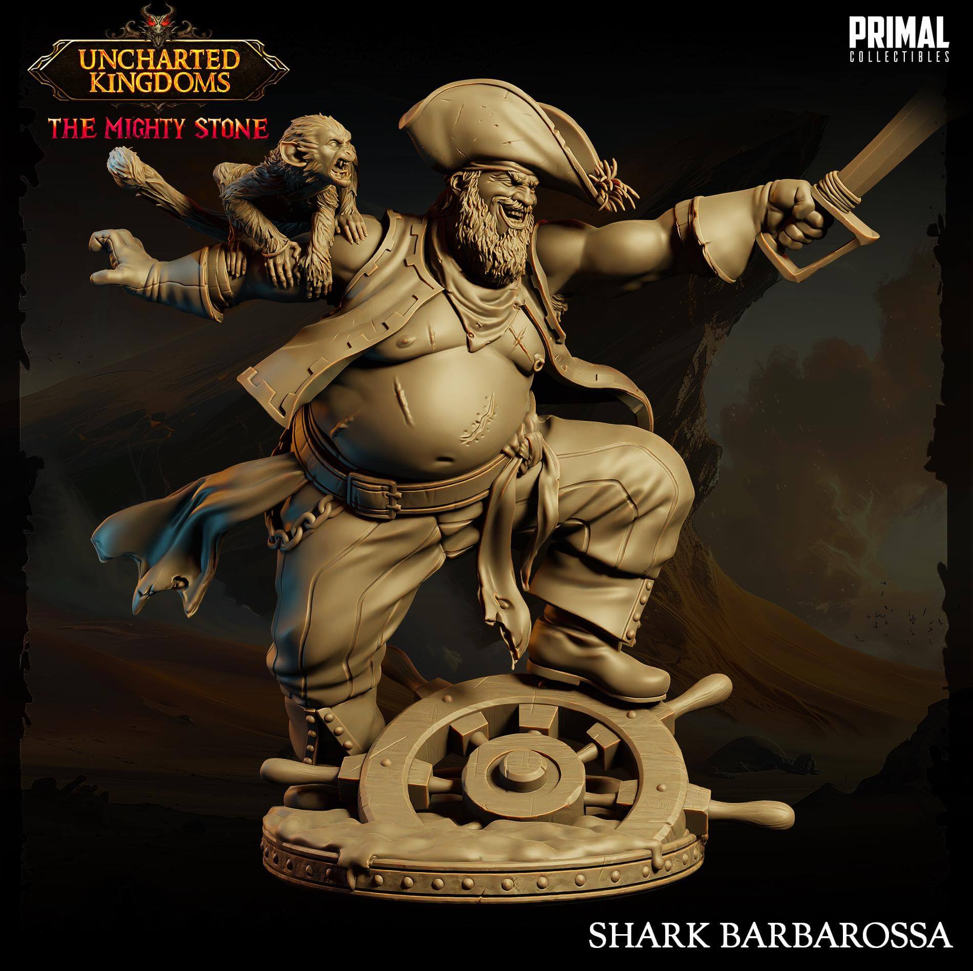 Captain Shark Barbarossa Uncharted Kingdoms