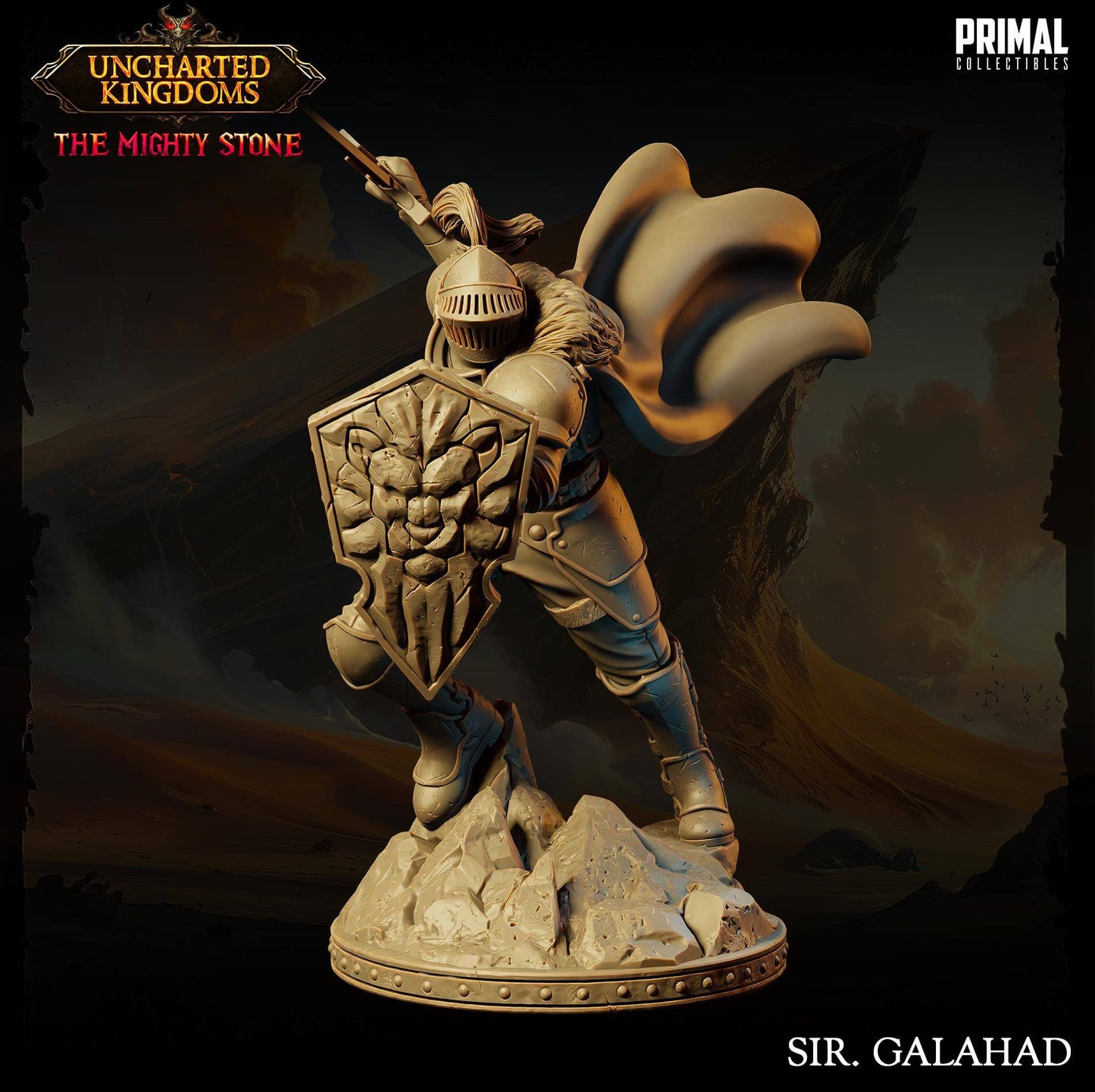 Knight Sir Galahad Uncharted Kingdoms