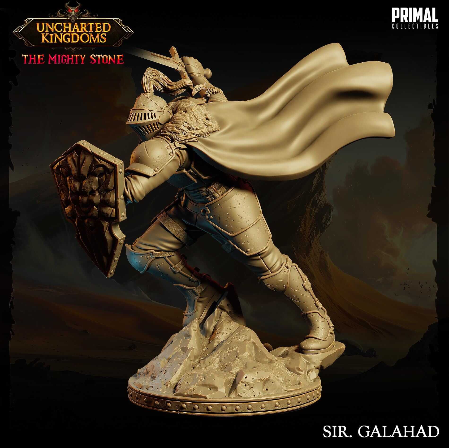Knight Sir Galahad Uncharted Kingdoms