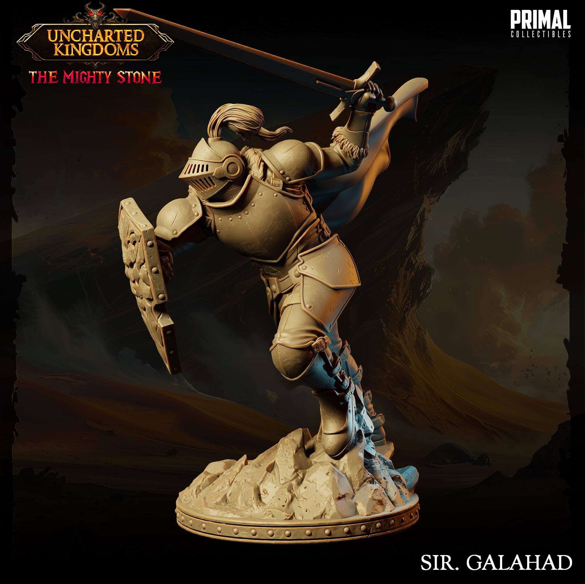 Knight Sir Galahad Uncharted Kingdoms