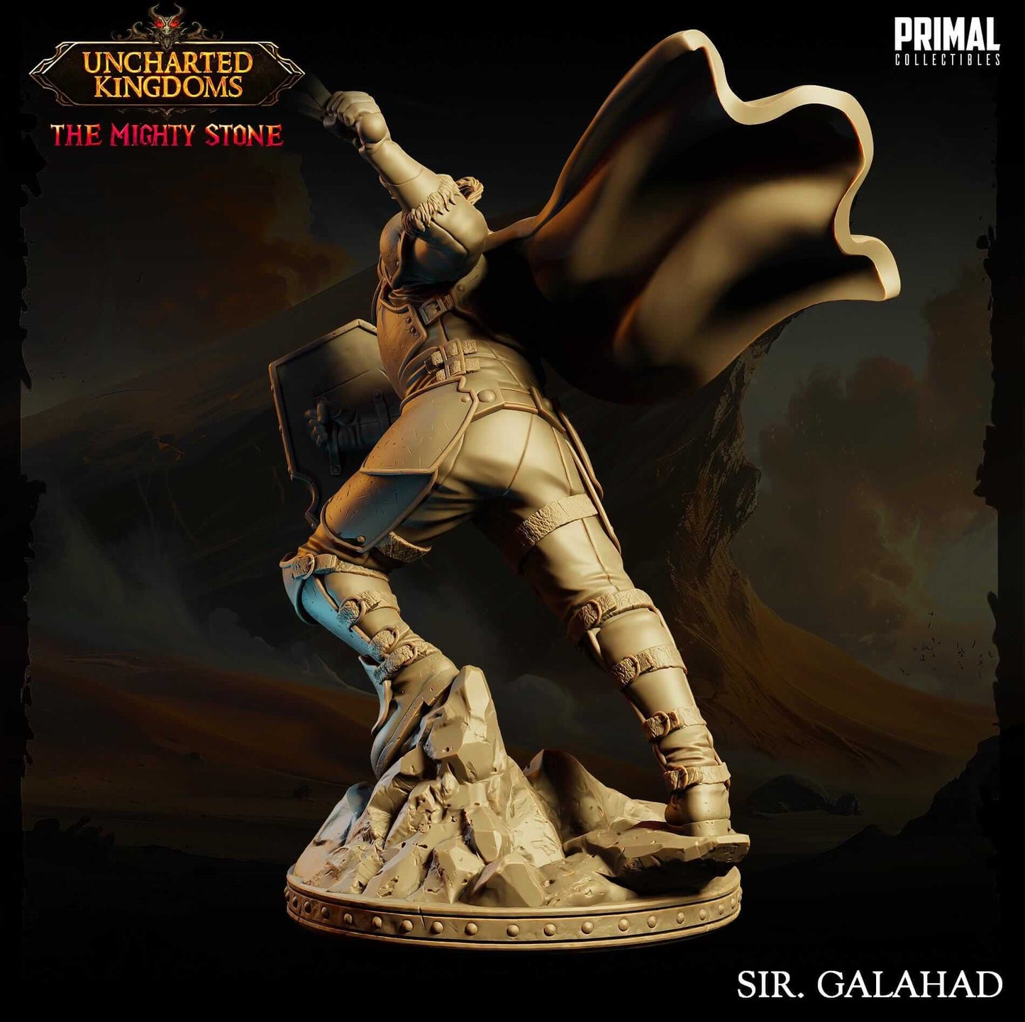 Knight Sir Galahad Uncharted Kingdoms