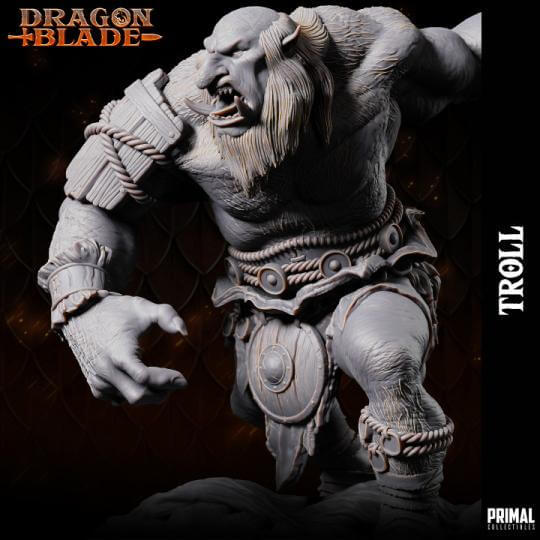 Troll - Dragonblade - Masters of Dungeons - Primal Collectibles