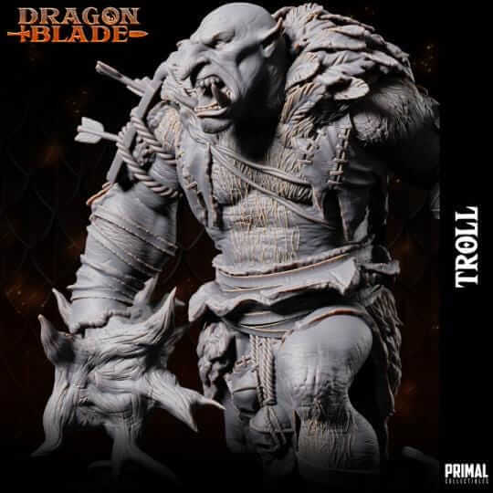 Troll - Dragonblade - Masters of Dungeons - Primal Collectibles