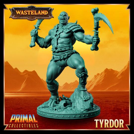 Mul - Wild Tyrdor Wasteland 3D Printed Resin RPG/Tabletop/Boardgames Miniature Primal Collectibles