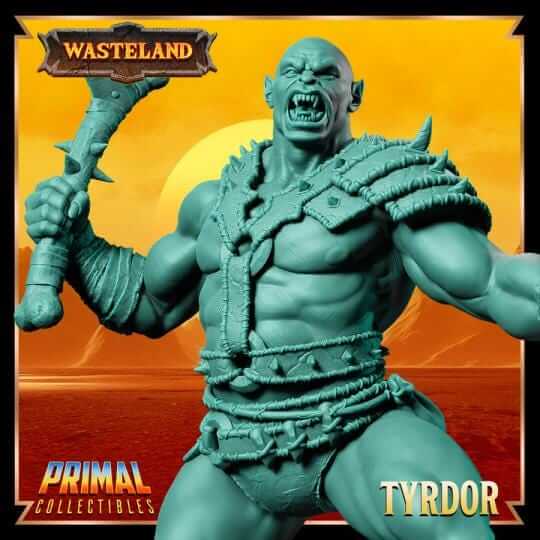 Mul - Wild Tyrdor Wasteland 3D Printed Resin RPG/Tabletop/Boardgames Miniature Primal Collectibles